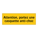 Attention, portez une casquette anti-choc
