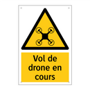 Vol de drone en cours