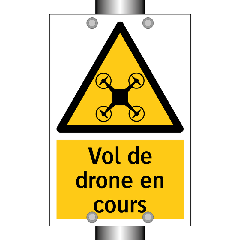 Vol de drone en cours