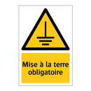 Mise à la terre obligatoire