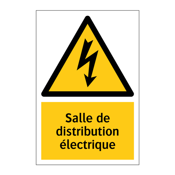 Salle de distribution électrique