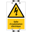 Salle d'exploitation électrique