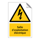Salle d'exploitation électrique