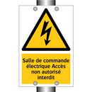 Salle de commande électrique Accès non autorisé interdit