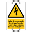 Salle de commande électrique ! Accès réservé au personnel autorisé uniquement