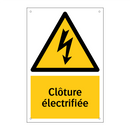 Clôture électrifiée