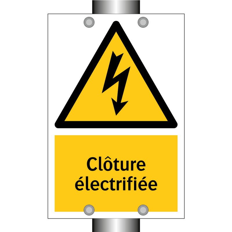 Clôture électrifiée