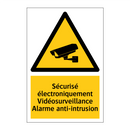 Sécurisé électroniquement Vidéosurveillance Alarme anti-intrusion