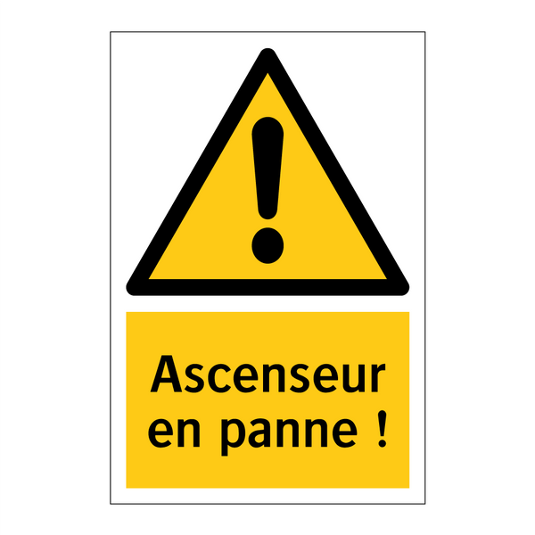 Ascenseur en panne !
