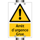 Arrêt d'urgence Grue