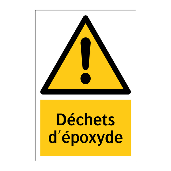 Déchets d'époxyde