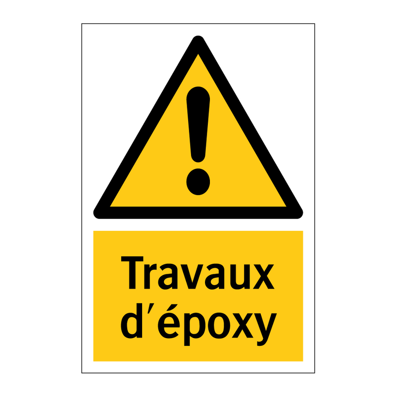 Travaux d'époxy