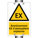 Avertissement EX d'atmosphère explosive