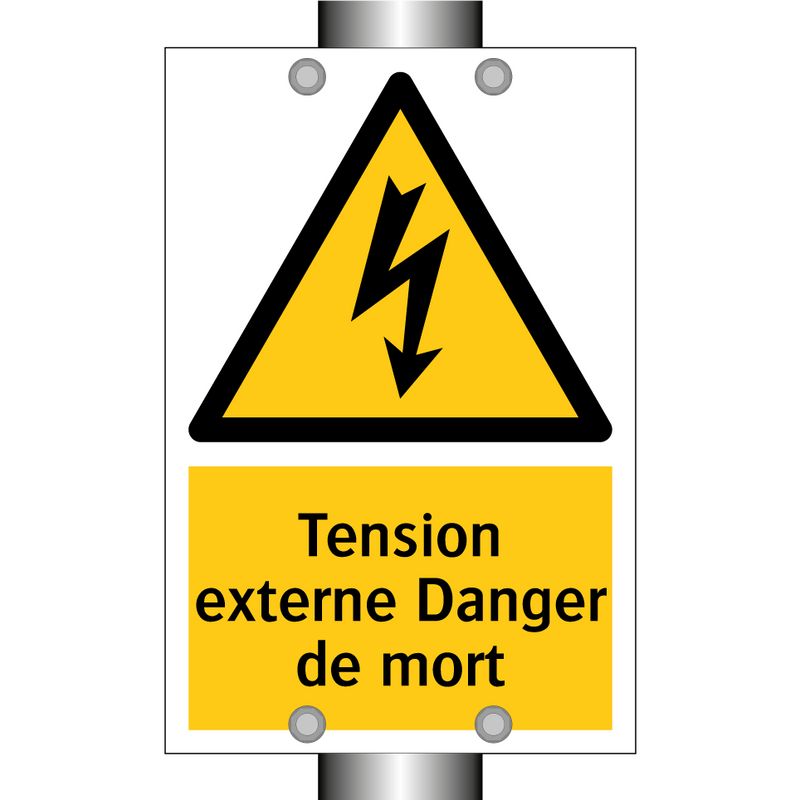 Tension externe Danger de mort
