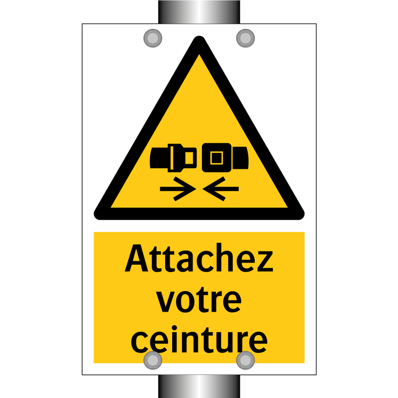 Attachez votre ceinture