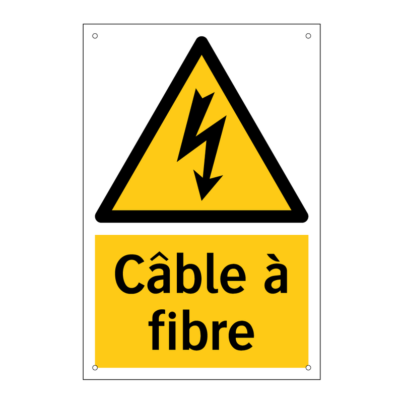 Câble à fibre
