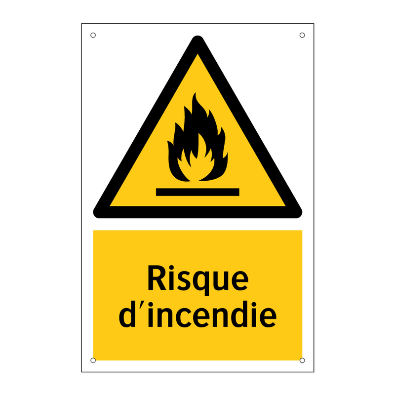 Risque d'incendie