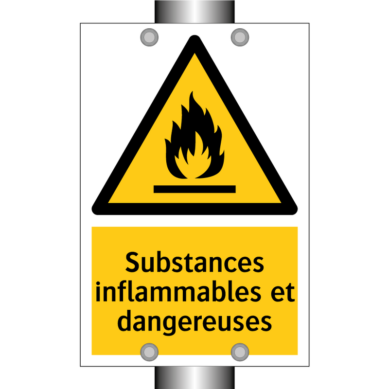 Substances inflammables et dangereuses