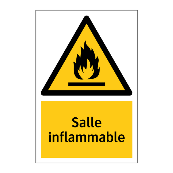Salle inflammable