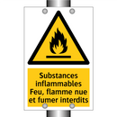 Substances inflammables Feu, flamme nue et fumer interdits
