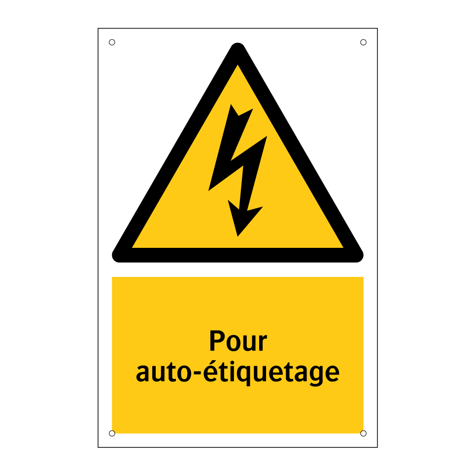 Pour auto-étiquetage
