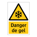 Danger de gel