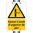 Vanne d'arrêt d'urgence de gaz