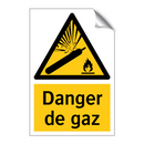 Danger de gaz