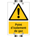Point d'isolement de gaz