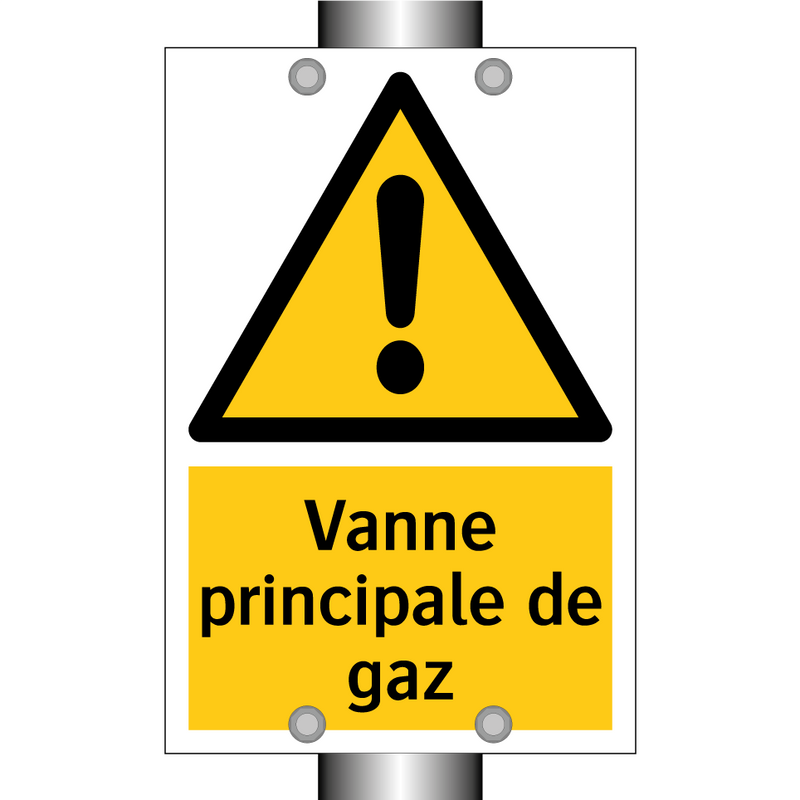 Vanne principale de gaz