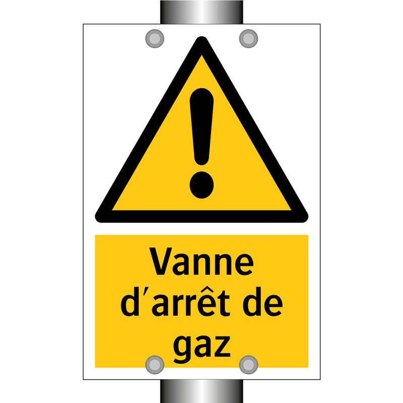 Vanne d'arrêt de gaz