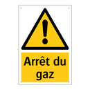 Arrêt du gaz