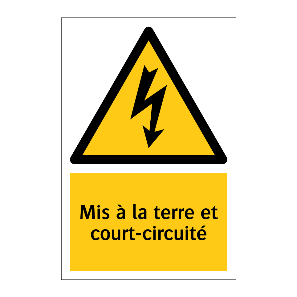 Mis à la terre et court-circuité