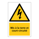 Mis à la terre et court-circuité