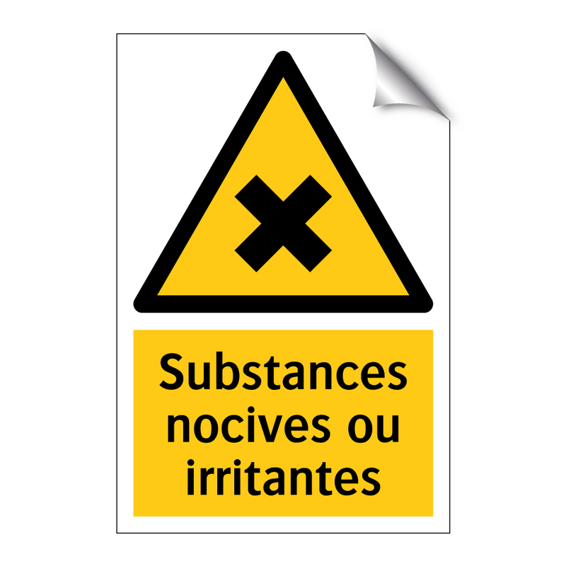 Substances nocives ou irritantes