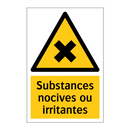 Substances nocives ou irritantes