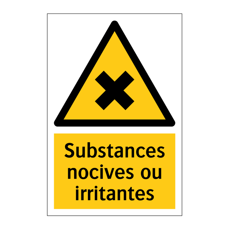 Substances nocives ou irritantes