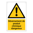 Déversement de produit chimique dangereux