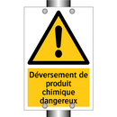 Déversement de produit chimique dangereux