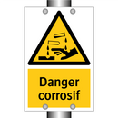 Danger corrosif