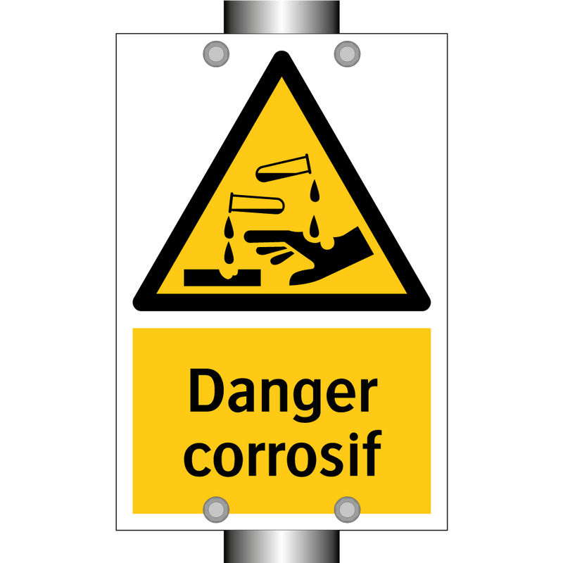 Danger corrosif