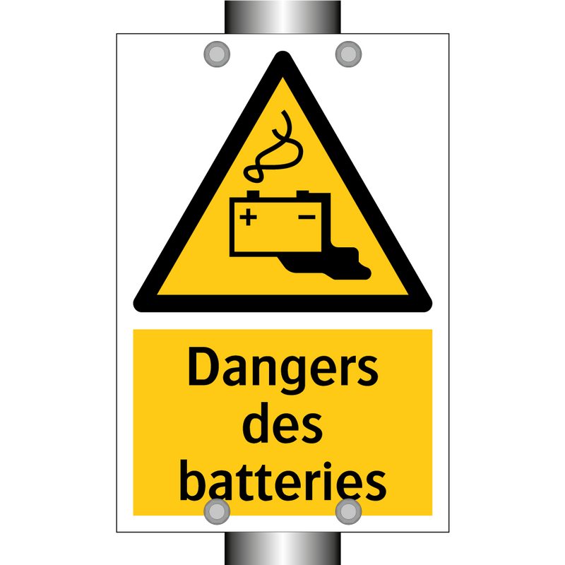 Dangers des batteries
