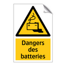 Dangers des batteries