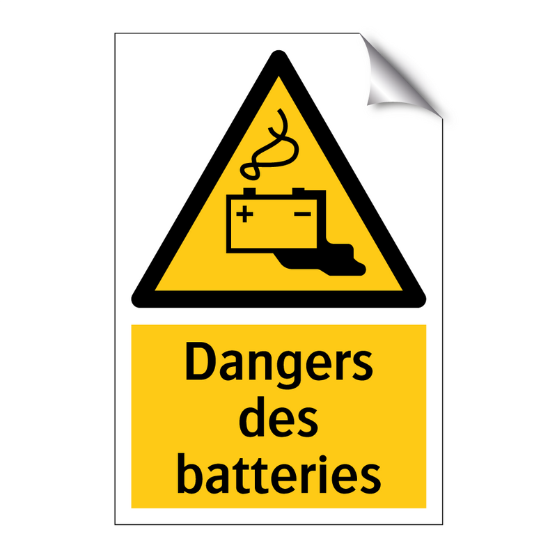 Dangers des batteries
