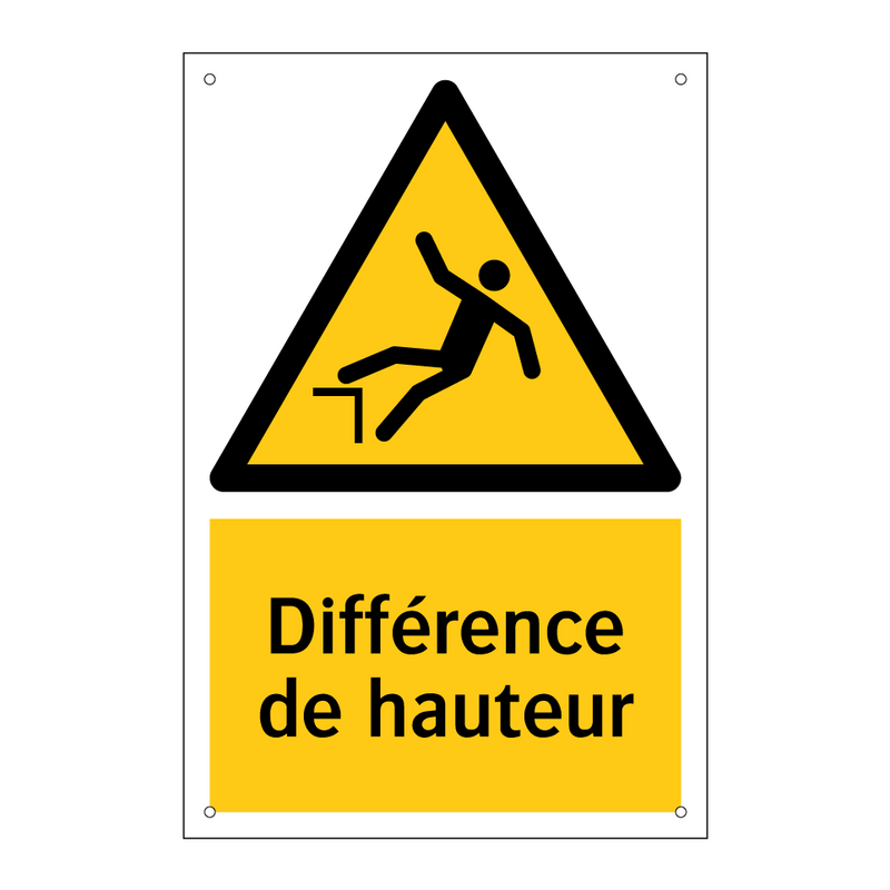 Différence de hauteur