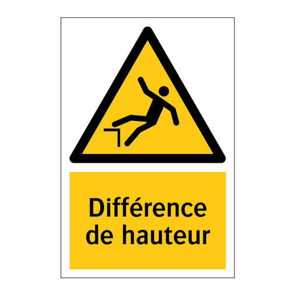 Différence de hauteur