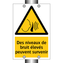 Des niveaux de bruit élevés peuvent survenir