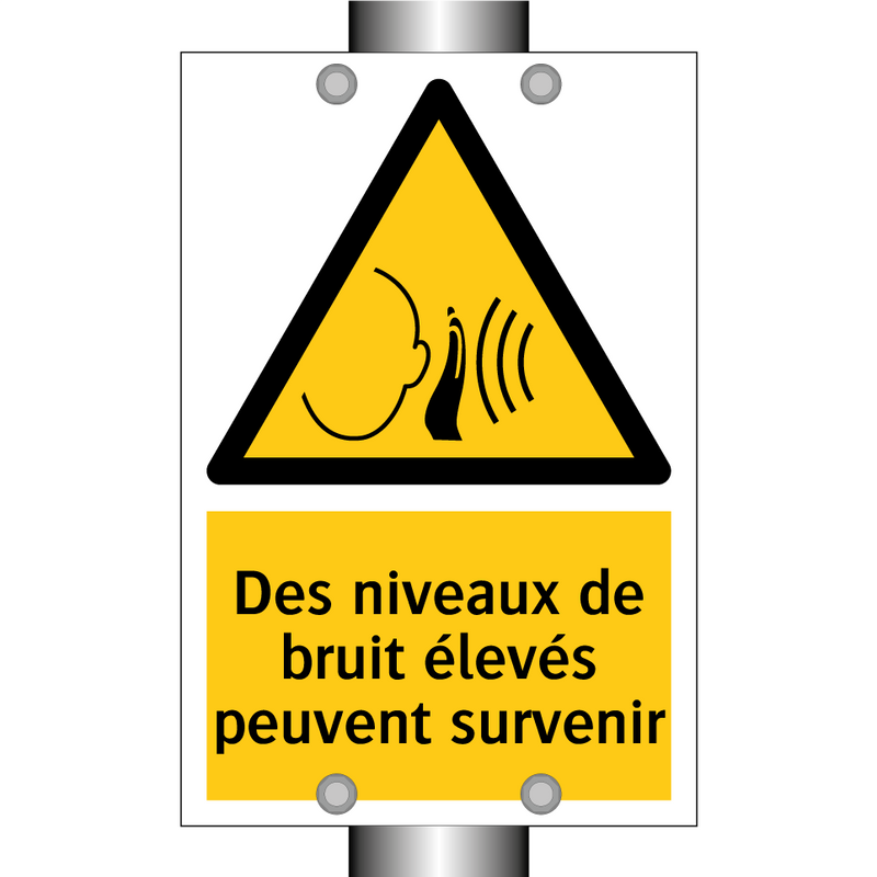 Des niveaux de bruit élevés peuvent survenir