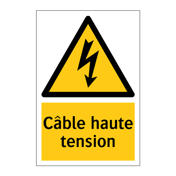 Câble haute tension