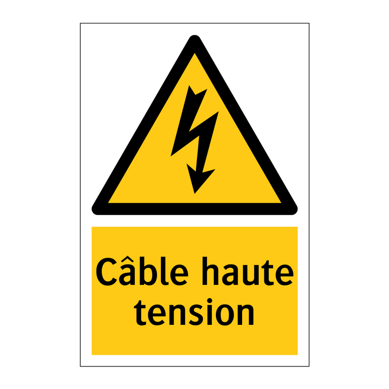 Câble haute tension